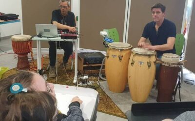 À Landerneau, des ateliers musicaux pour les jeunes de l’institut médico-éducatif Kerlaouen